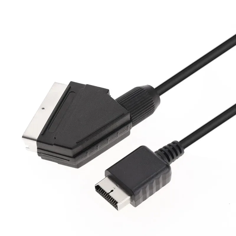1.8M RGB Scart Cable for PS1 PS2 PS3 TV AV Lead Replacement Connection Game Cord Wire for PAL/NTSC Console view 5