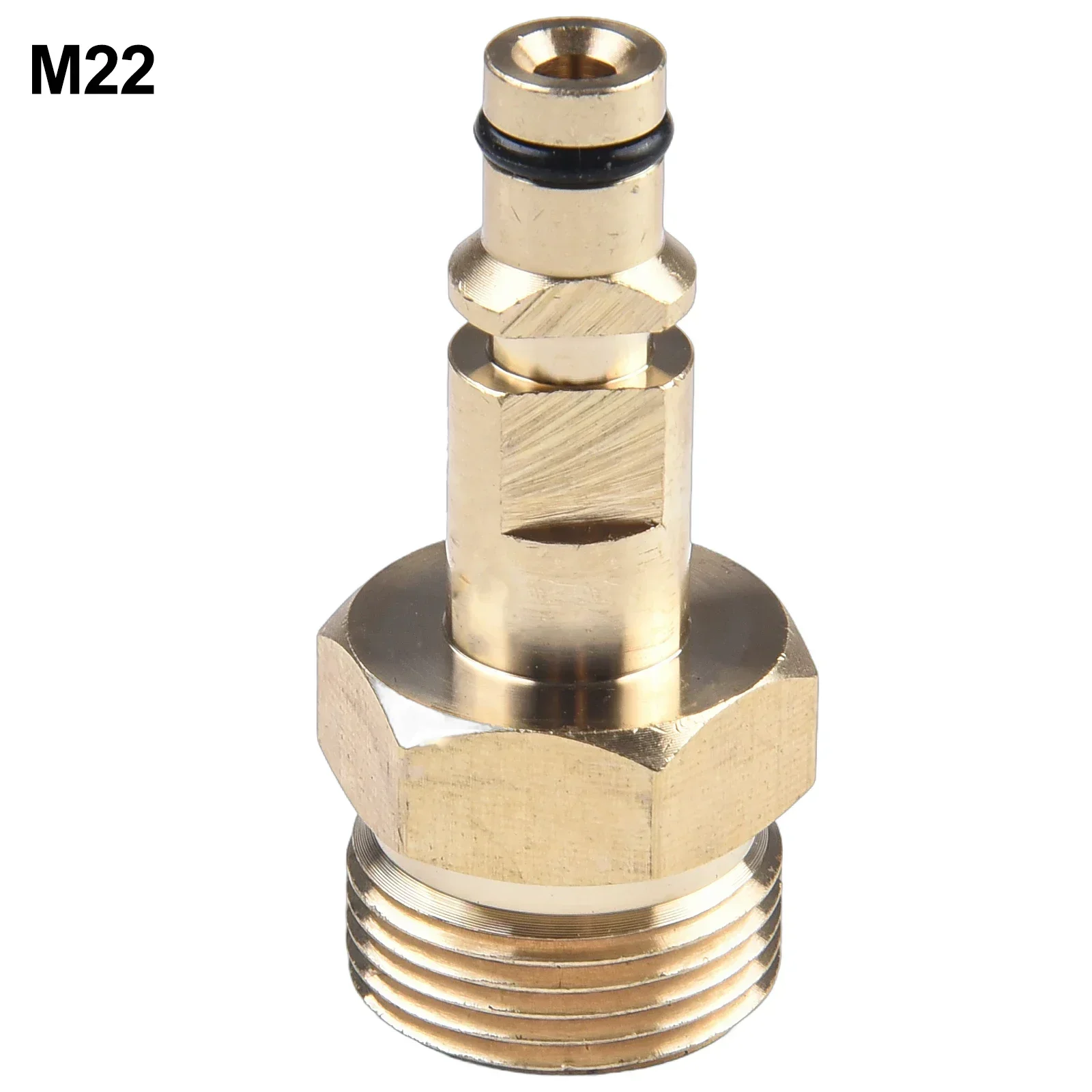 

1pc Coupling Adapter M22 Pressure Washer Quick Connect Plug-In Nipple Hose Adapter Garden Power Tools Accessories