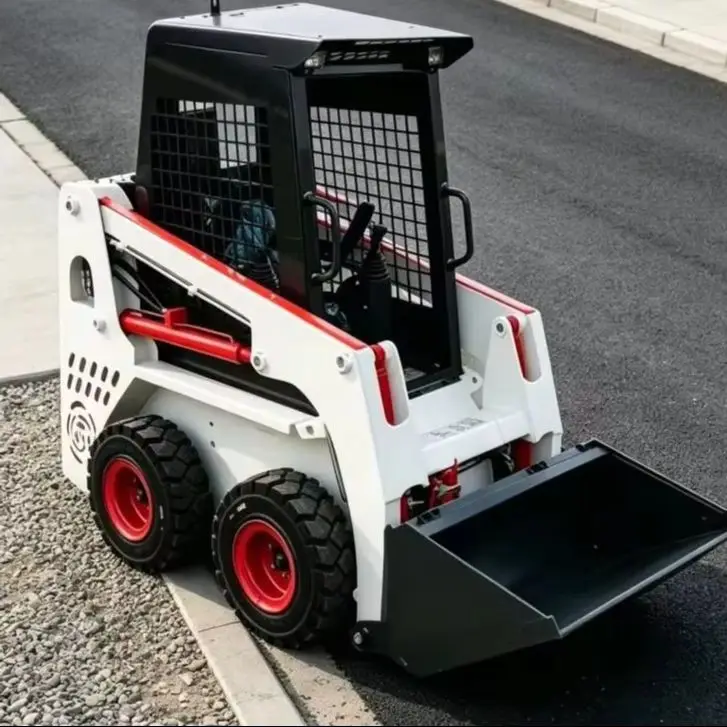 

Customized Skid Steer Loader, EMC Compliant, Multi-functional Skid Machinery for Short-distance Farm Transportation