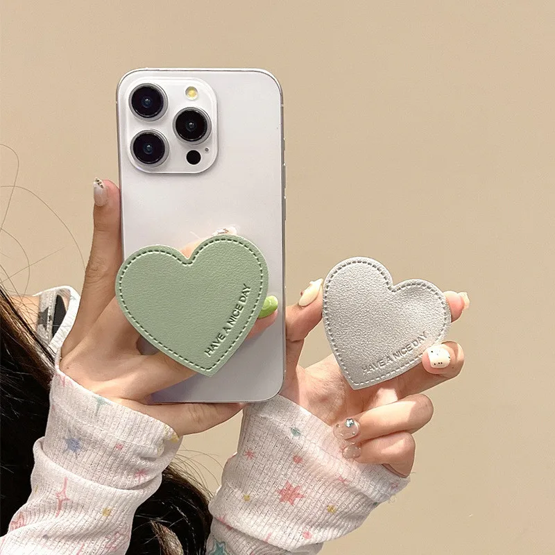 

Портативная подставка для наушников Coeur Amour, Anneau De Doigt Anti-chute, Poignée Pour IPhone 17 16, Samsung Huawei Pliable
