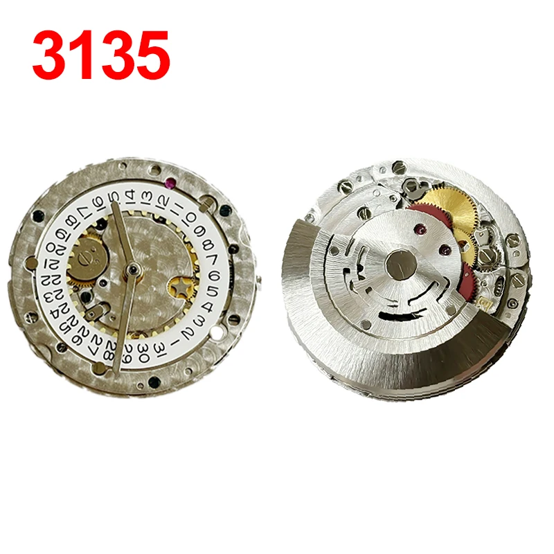 

Dandong VSF Super 3135 automatic mechanical movement blue balance wheel watch movement Replacement Accessories VS 3135