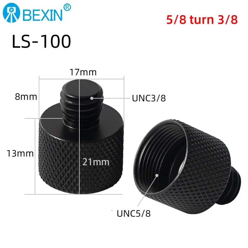 5/8 Inch Van Selfie Ball Heads Voor Camera Statief 3/8 Inch Aluminium Snelle Conversie Schroef