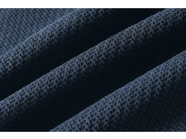 Herren-Langarmshirt mit Henley-Ausschnitt, Herbst-Übergrößen-Modell, lockere Passform, Strickoberteil, schlichtes Knopfleisten-Design, bequemes, lässiges Hemd für den Alltag – Detail 14