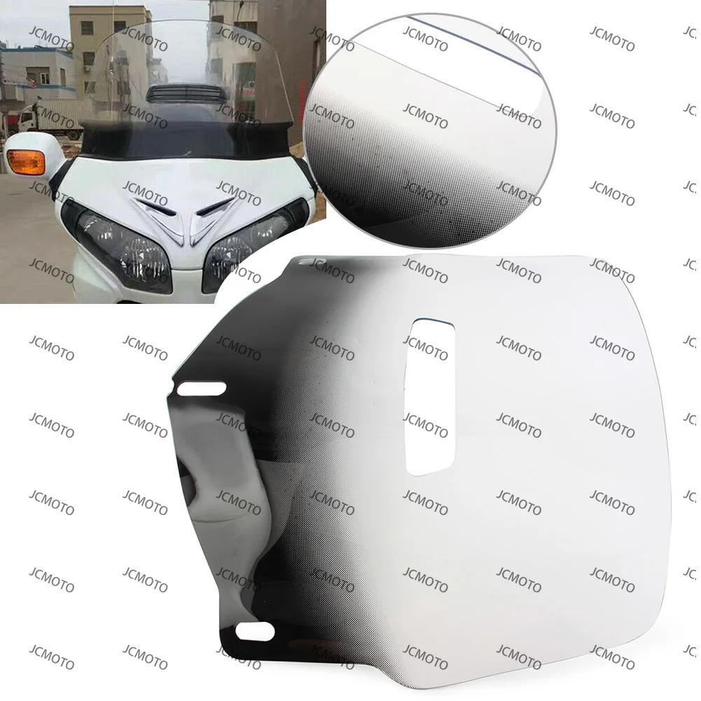 

For Honda Goldwing GL1800 2001-2017 Motorcycle Windshield Windscreen Wind Deflector Protector