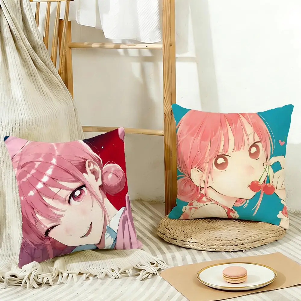 Romantic Youthful Sweet Ao No Hako Blue Box Cushion Cover Cozy Pillowcase Holiday House Interior Sofa Bedroom Accessories