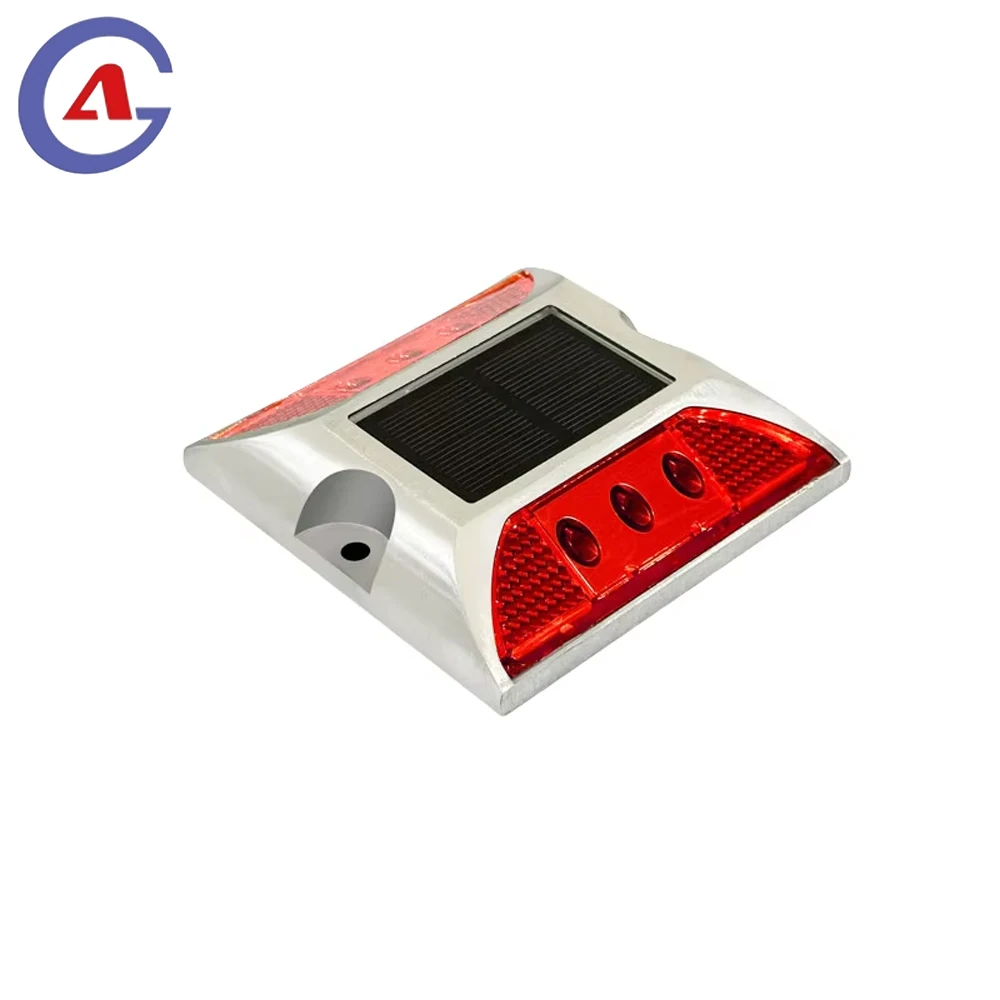 With Screws Road Safety Supplies IP68 Reflective Solar Studs Dock Lights Tacks Driveway Light Stud Reflector Roadway Security