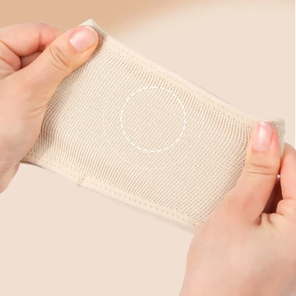 Washable Silicone Gel Metatarsal Pads Thickened Moisture Wicking Forefoot Pads Breathable Half Insoles Insole Protectors Unisex