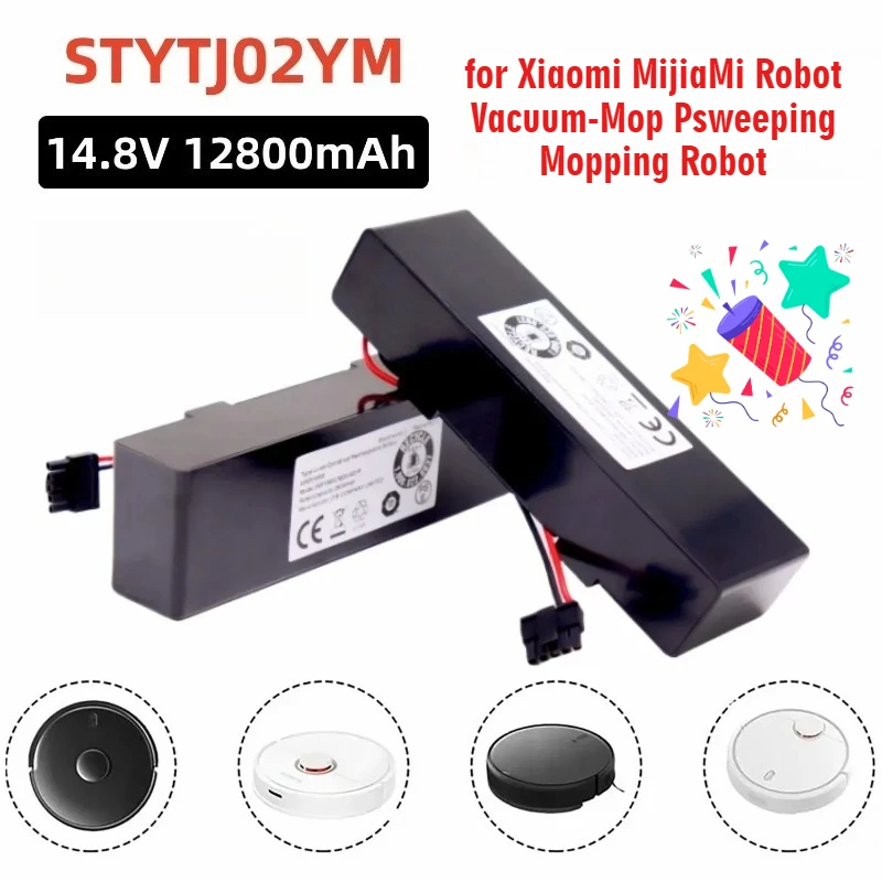

STYTJ02YM Battery 14.8V for Xiaomi Mijia LDS Vacuum Cleaner,Mi Robot Vacuum-Mop P,Mi Robot Vacuum-Mop 2S/Haier JX37