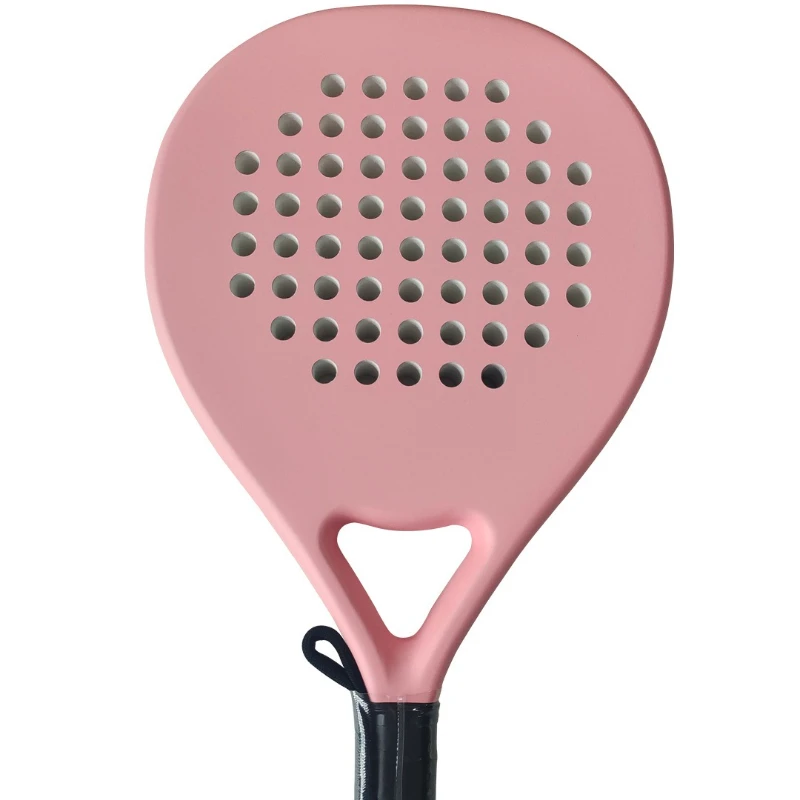 

Carbon fiber plate tennis racket carbon padel racket cross-border premium sports cage beach racket