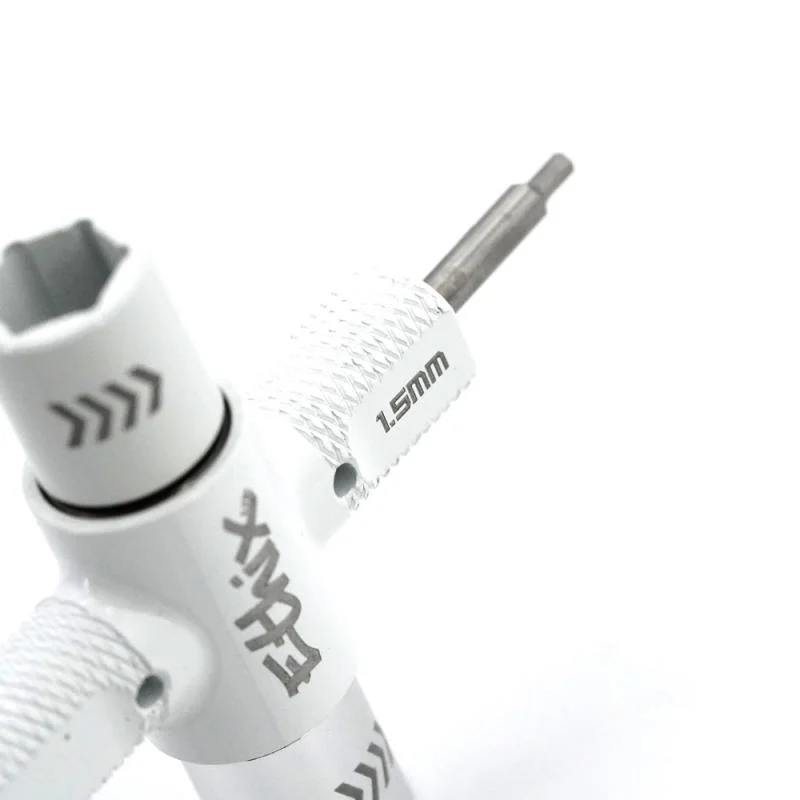 1PCS MR.STEELE ETHIX PROP Tool with 8mm Hex Sockets And 1.5mm Drivers All-In-One (AIO) for Hardware And Tools