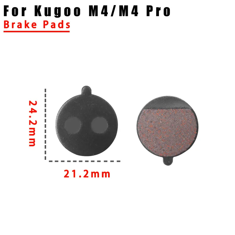 1 Paar Scheibenbremsbeläge Elektroroller Bremssattel Bremsscheibenbeläge Reibplatten für Kugoo M4 Pro Elektroroller Zubehör