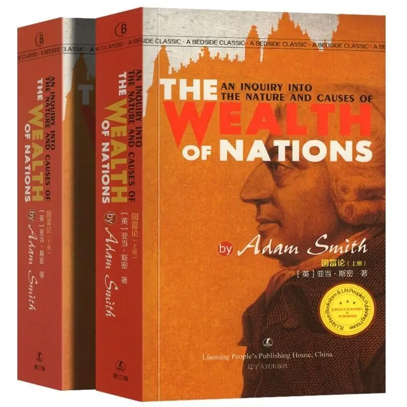 Libros de escritor famosos en inglés para adultos, la riqueza de las países, novelas de Adam Smith, Stories populares, gestión financiera de inversión