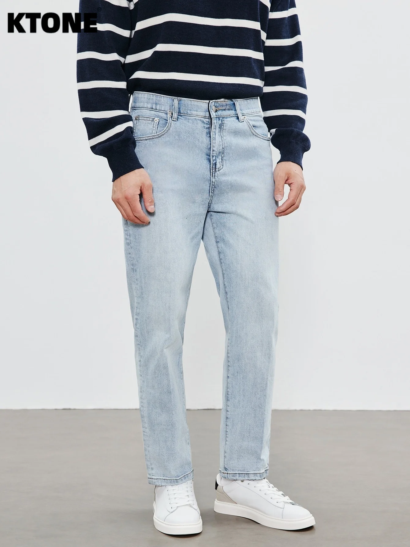 

Blue Slim Jeans Pant Y2K Light Retro For Dating Original Drip Streetwear No accessories or belts included