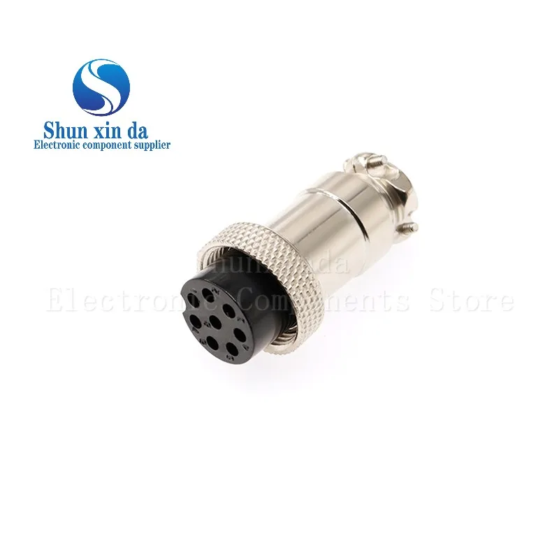 1Set 20MM GX20 2/3/4/5/6/7/8/9/10/12Pin Male & Female Docking Aviator Aviation Plug Socket Circular Connector