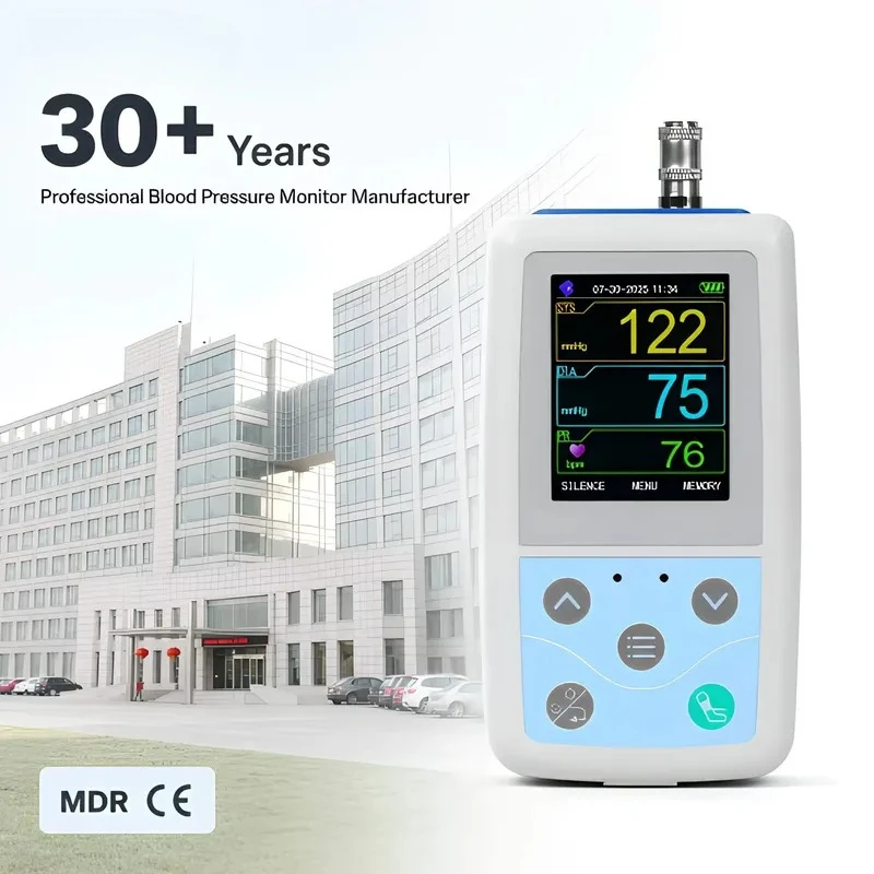 AP04 for ABPM50 Ambulatory Pressure Monitoring CE Certified ABPM Device