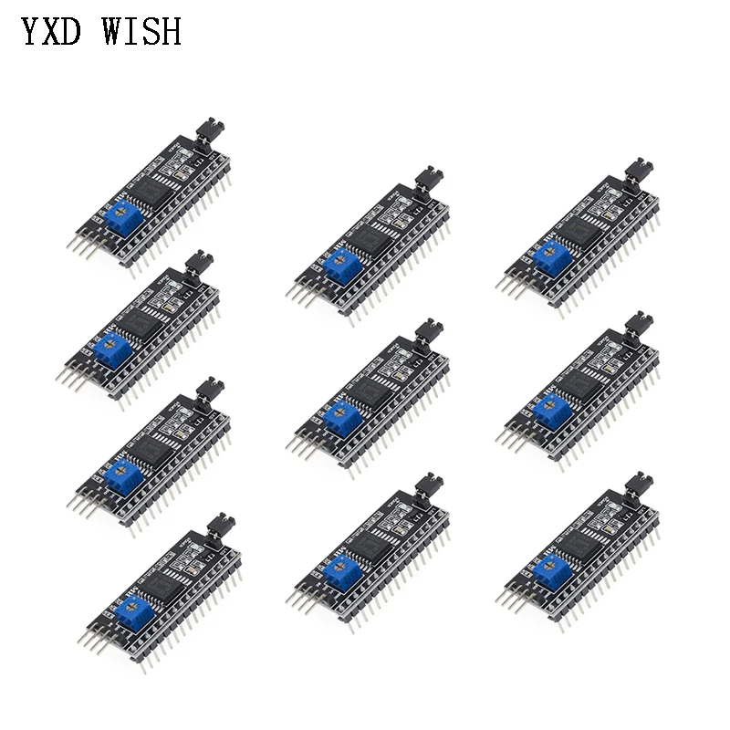 10PCS PCF8574 LCD Display Adapter Modul IIC I2C LCD1602 2004 IIC Serielle Interface Board 5V Für Arduino DIY werkzeuge