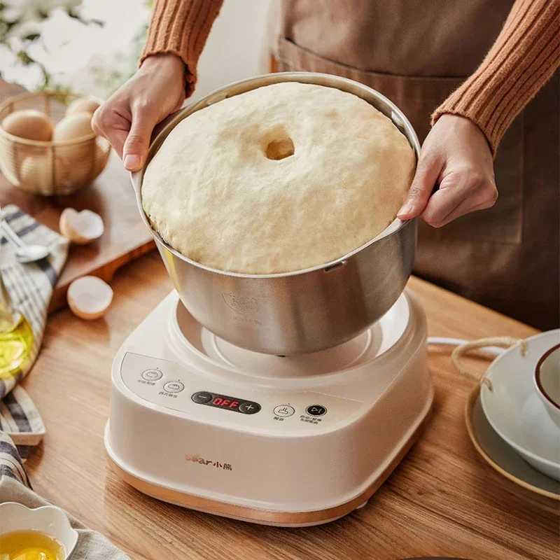 Flour-Mixing Machine Dough Mixer Small Automatic Stand Mixer Noodles Stirring Leaven Dough Machine Noodles Fermentation Machine