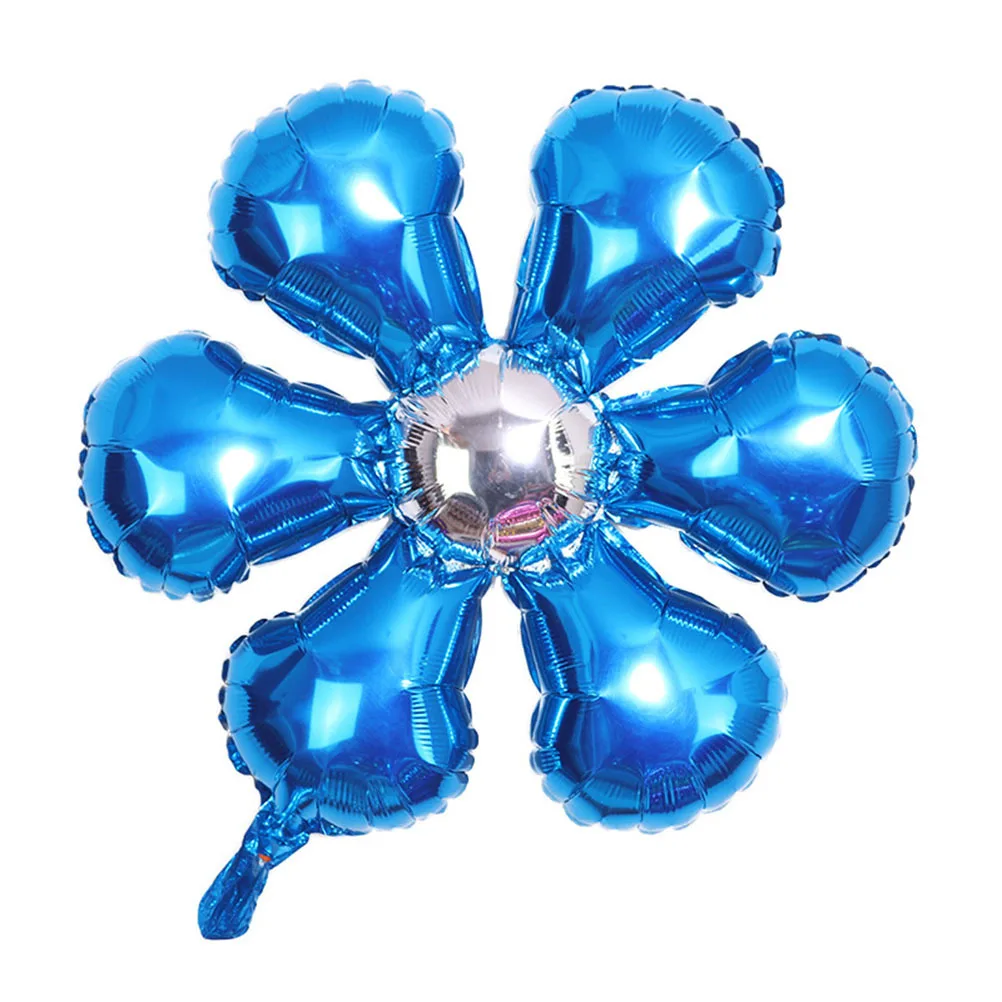 

Six-leaf Clover Balloon Aluminum Foil The Flowers Balloons Party Decorations