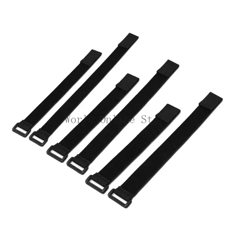 

10Pieces Battery Straps with Buckle for Firm Hold and Efficient Operation 87HC