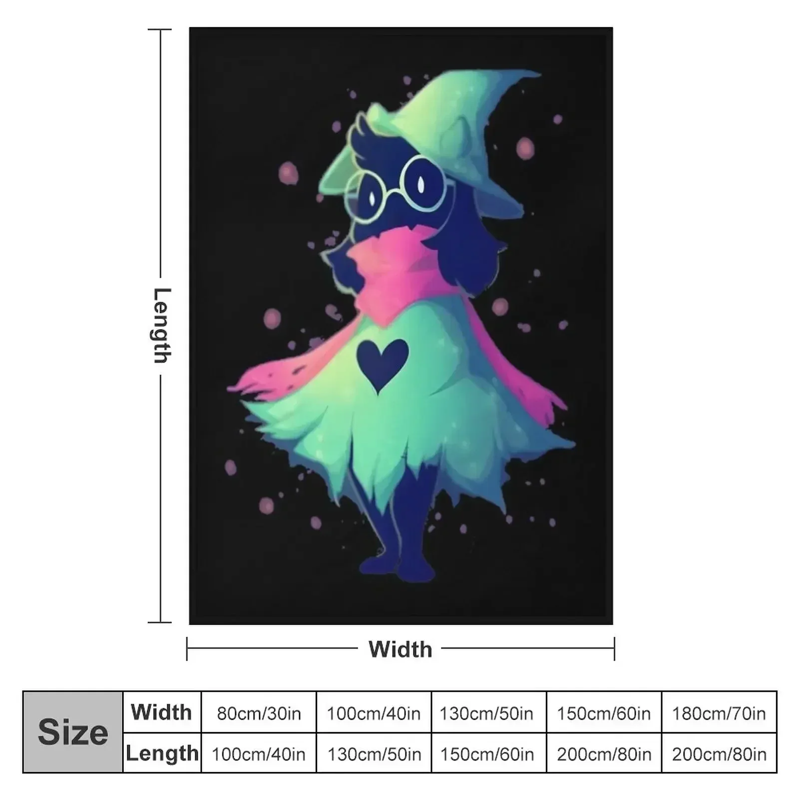 DELTARUNE RALSEI Classic Throw Blanket Summer Beddings Heavy Quilt Blankets