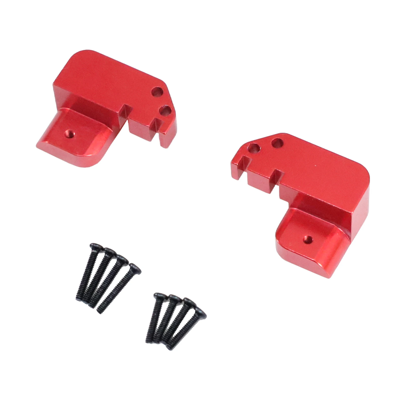 MN model MN82 series RC Cars LC79 upgrade suspension setup, rear axle leaf spring modification, rear four-link fixed component