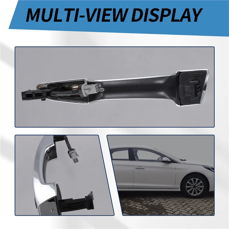 

Car FRONT LEFT DRIVER Door Handle For Hyundai Sonata 15-17 Hybrid 16-19