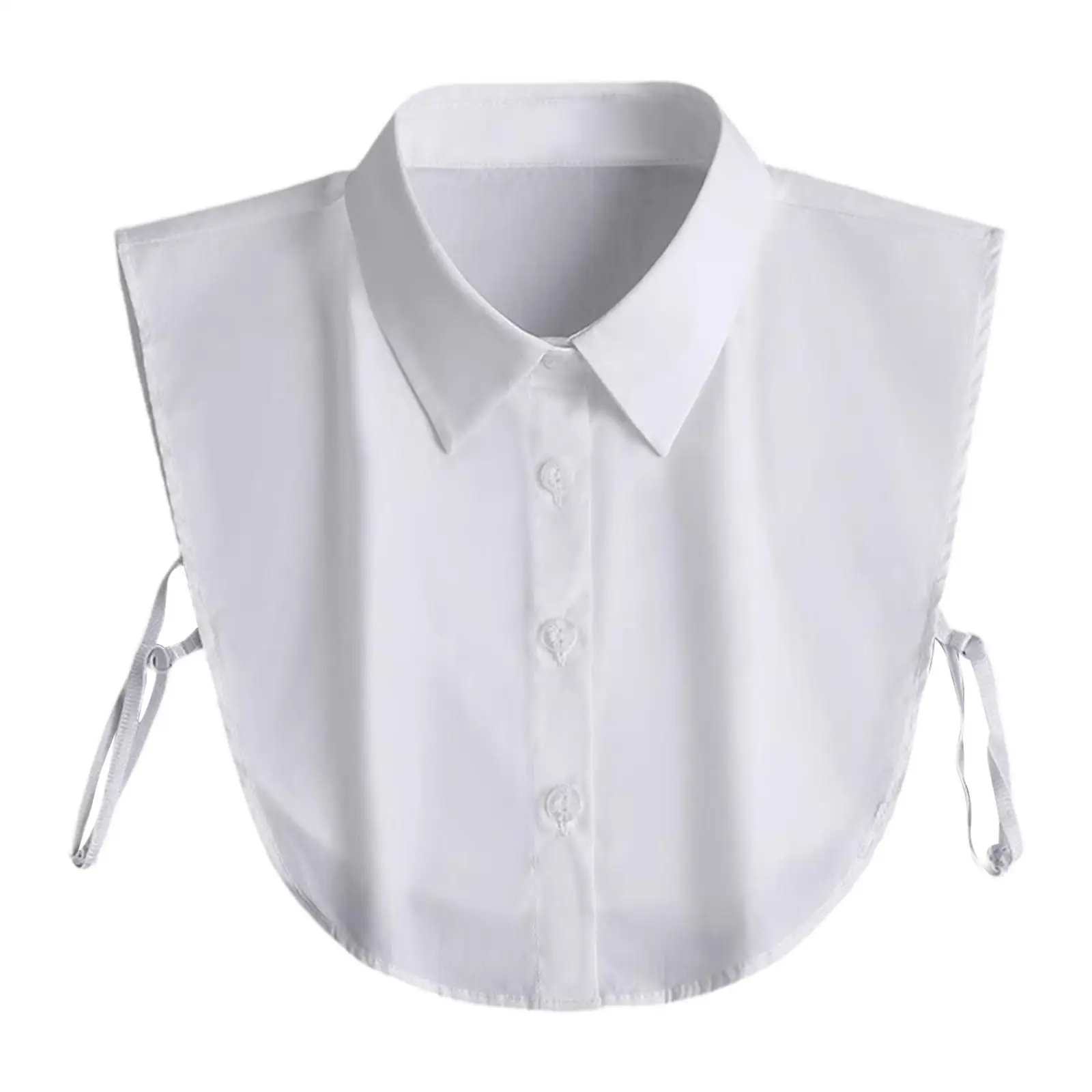 Women False Collar White Ladies Unique Shawl Collar for Uniforms Outfits Clothes