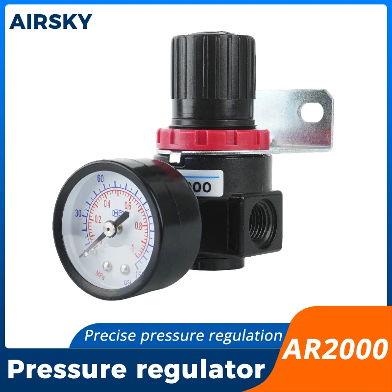 AR2000 Pneumatic Air Pressure Regulator G1/4