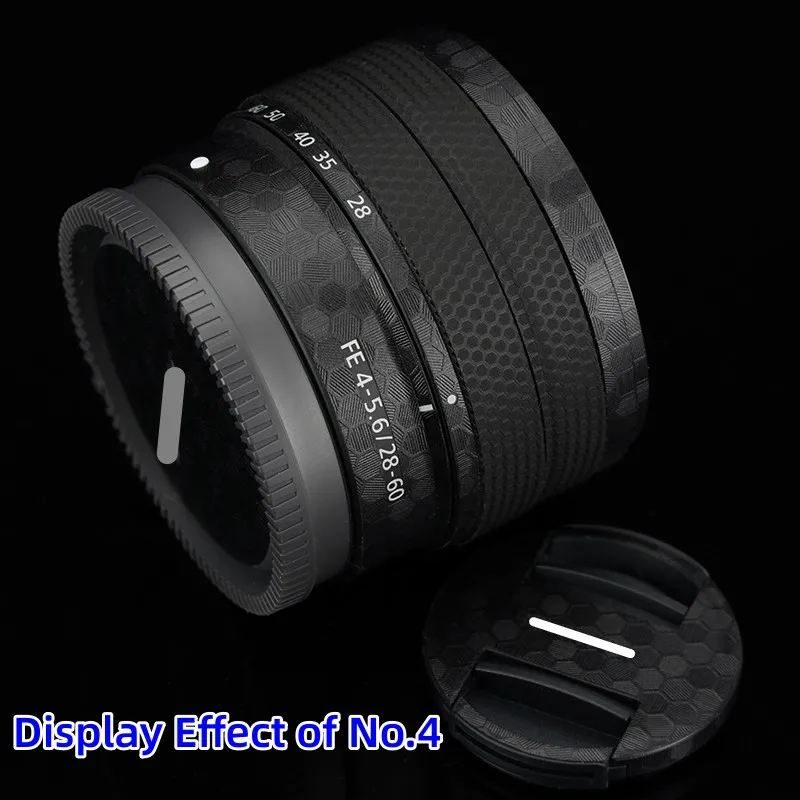 Película protectora antiarañazos para lente de cámara Sony FE 28-60mm f/4-5.6 SEL2860, película protectora para el cuerpo, 28-60 4-5.6