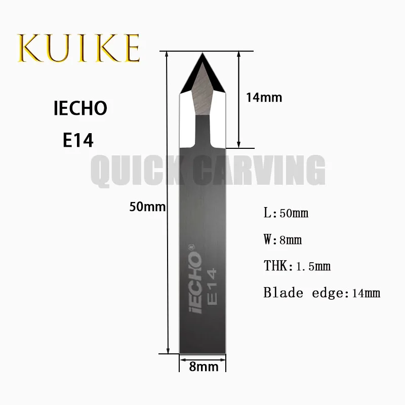10PCS IECHO E14 E14C Vibrating Blade Oscillating Knife Cnc Drag Knife Blade Digital Cutting Machine Tools