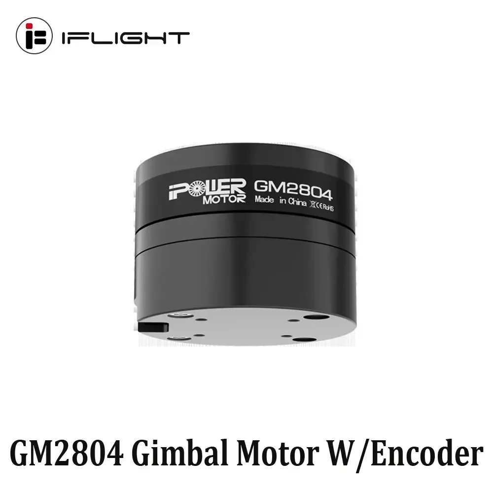 iFlight Nieuwe IPower GM2804 borstelloze gimbalmotor met AS5048A-encoder / aluminium behuizing voor camerastabilisatiesystemen