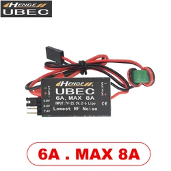 HENGE 6A UBEC Output 5v / 6v 6A / 8A,2-6S LIPO 6-16 cell Ni-Mh Input Switch Mode UBEC BEC LV for RC Airplanes