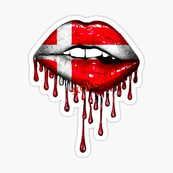 

Denmark flag Cover Scratches Decoration Custom Sticker Cars Truck Rv Camper Toolbox Bodywork Guitar Motorcycle