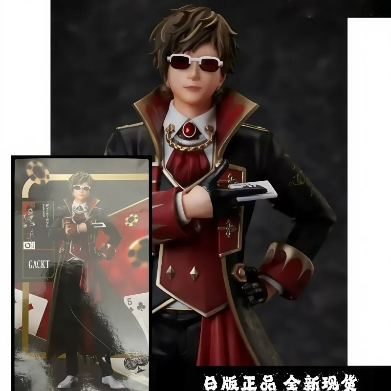 

Горячая подлинная модель Elcoco Dealer Gackt 1/8 22 см, аутентичная модель экшн-персонажа, коллекция игрушек, праздничные подарки