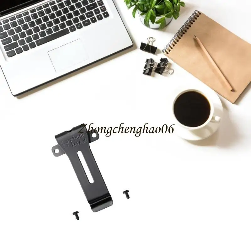 High Strength Plastic Belt Clip Clamp Fit for Reliable Two Way Radios Attachment 601F