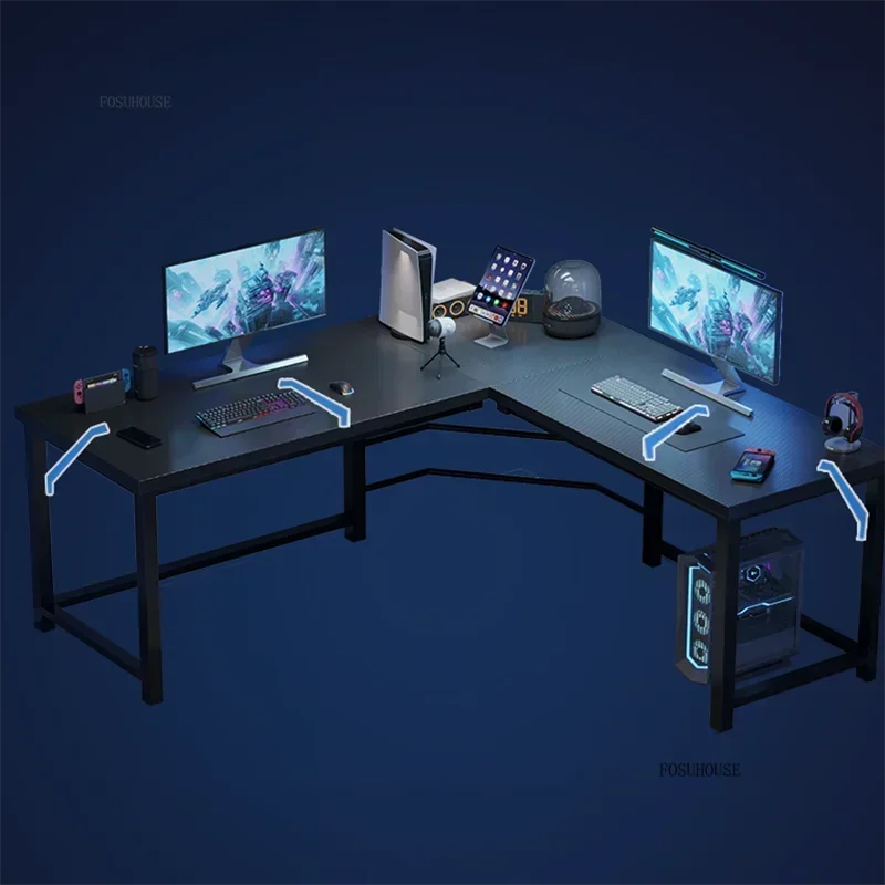 Nordic Corner Computer Desks Desktop Gaming Tables Home Double Desks Bedroom Office Desks Creative Corner Student Study Table A