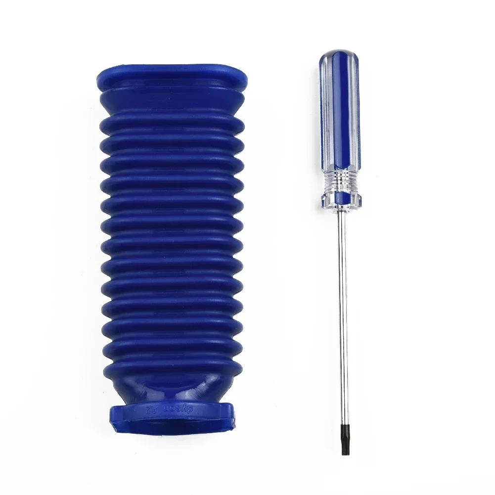 Blue Hose For Dyson V6 V7 V8 V10 V11 Soft Velvet Roller Suction Hose Replacement Part Home Cleaning Vacuum Cleaner Accessories