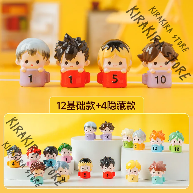 

Haikyuu!! Cosplay Tadashi Yamaguchi Kei Tsukishima Figurine Model Garage Kits Plaything Anime Ornaments Accessories Gift