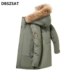 Chaqueta militar con capucha Para Hombre, cortavientos grueso y cálido, Parka con forro de lana, talla M-4XL, 2027