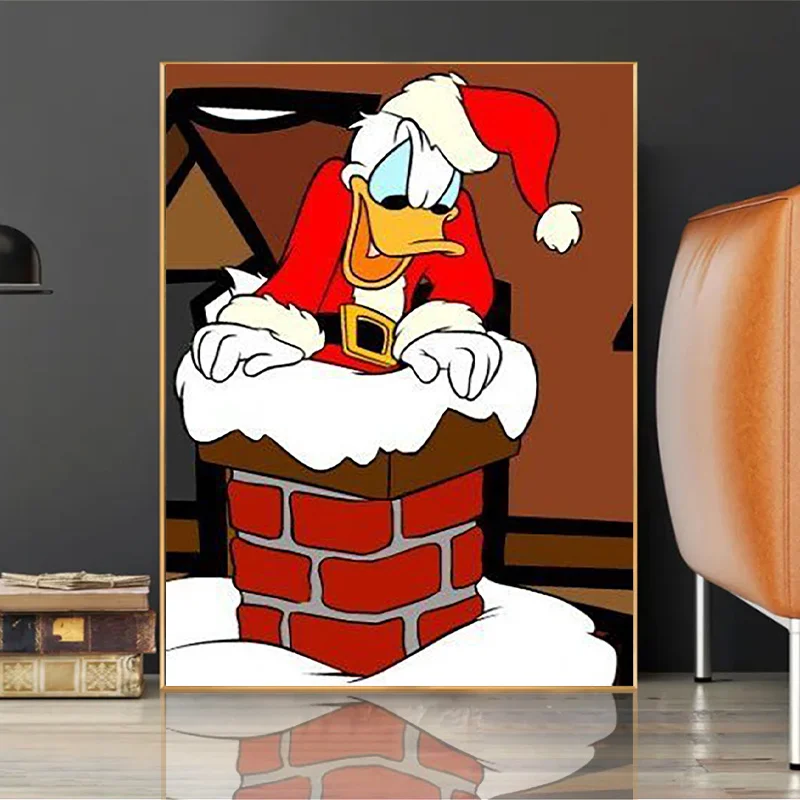 Diamond Painting Disney Donald Duck Diamond Mosaic Cartoon Character Cute Rhinestone Picture DIY Home Decor Gift