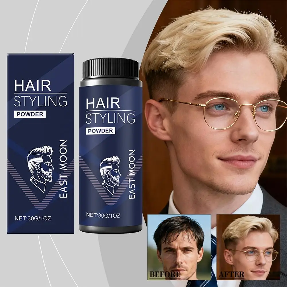 1 قطعة مسحوق تصفيف الشعر السيطرة على النفط مسحوق الشعر رقيق مسحوق الشعر زيادة حجم الشعر على الفور تصفيف طويل الأمد ل W3W8