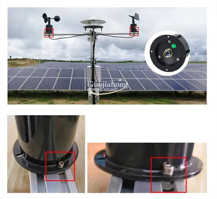 เซ็นเซอร์วัดความเร็วลมราคาถูกขายดี รุ่น FACTORY 100-02 Rika ผลิตจากวัสดุ ABS สำหรับการจราจร/สภาพอากาศ/โรงเรือน/พลังงานแสงอาทิตย์/การตรวจอากาศ RIKA
