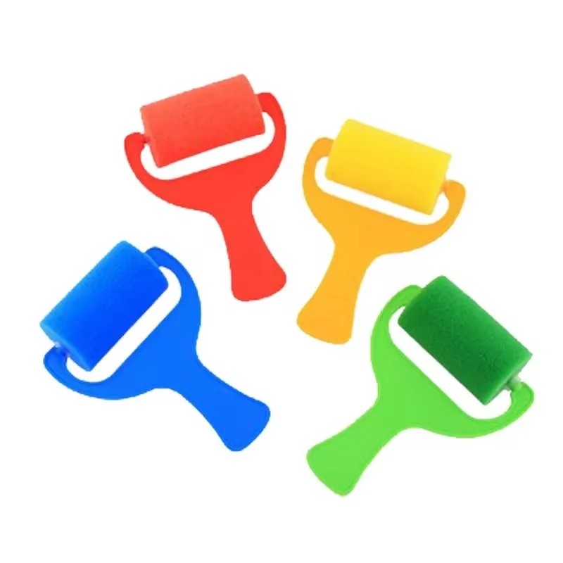 Kinderen Tekenspeelgoed Sponsborstelset Kid DIY Afdrukken Vroeg onderwijs Speelgoed Ouder-kind interactie Brain-boosting TMZ