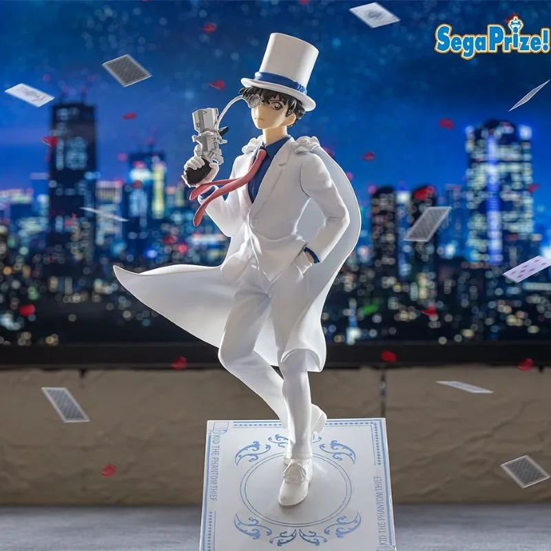 Original Luminasta Anime Detective Conan Hattori Heiji Vi Graythorn Kuroba Kaito Action Figure Model Desktop Ornaments