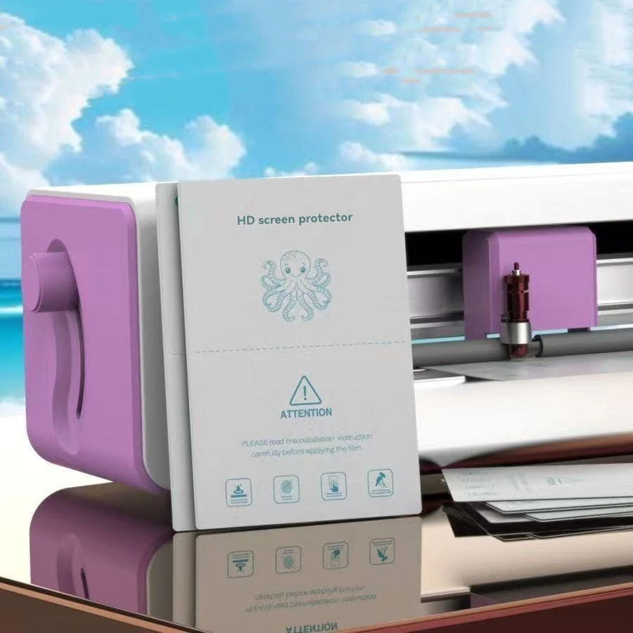 

Anti-Fingerprint HD Frosted TPU Flexible Hydrogel Film - 10-Second Seamless Free Cutting, Cutting Machine Special Film
