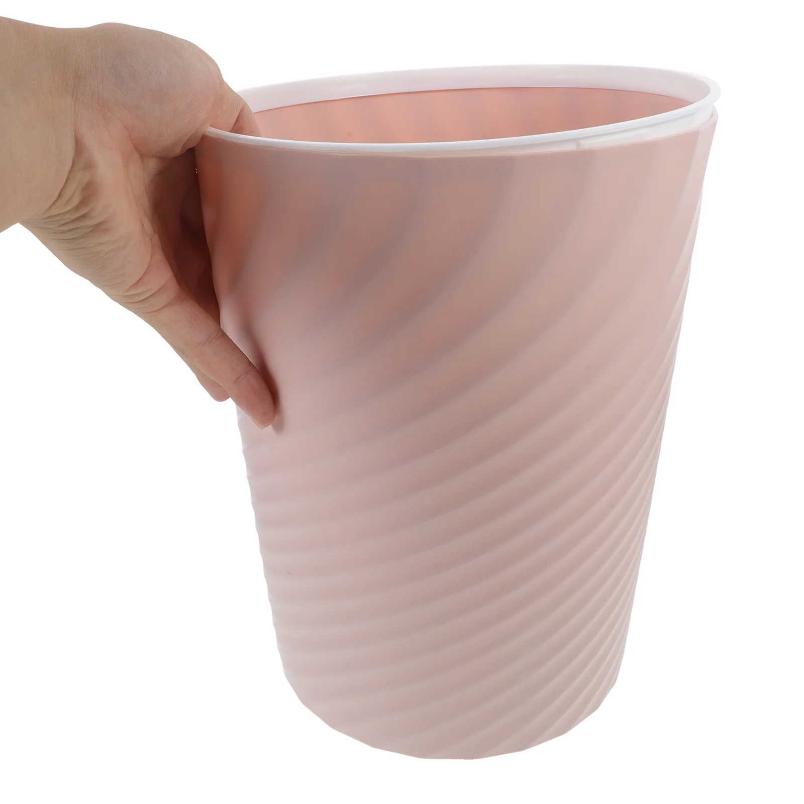 8L Large Capacity Sturdy Plastic Waste Bin No Lid Garbage Can Large Opening Trash Container Household Multipurpose Kitchen Bin