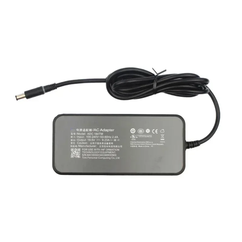 AQA New Original for 171502-ai 1060g 1660ti 15.6 Inch 19.5v9.23a 180W Portable Adc180tm Power Adapter Ac 7.4*5.0mm Charger
