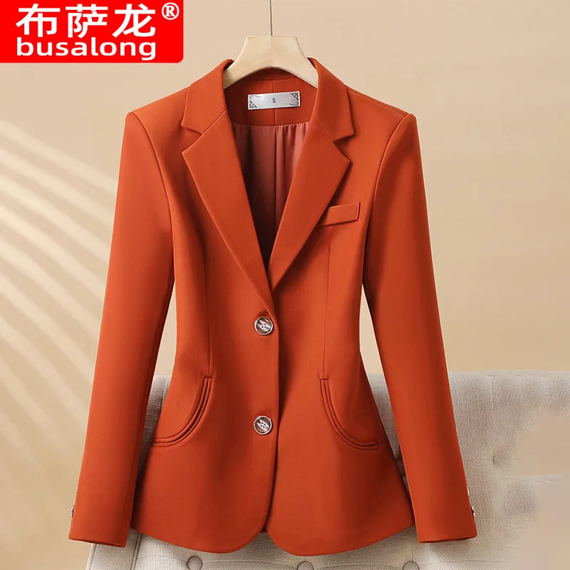 

Новый стильный модный костюм, повседневный женский профессиональный пиджак с длинными рукавами, официальная куртка, рабочая одежда8895