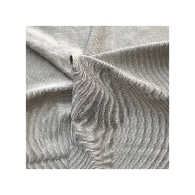 

Silver fiber knitted cloth, thickened silver-plated electromagnetic radiation-proof conductive cloth, oxidation-resistant