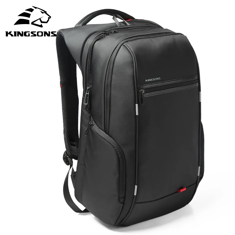 Kingsons Anti Roubo Melhor 15 Polegada Homens Mochilas Portáteis à Prova Impermeável Água Viagem Usb Carregador Bolsas de Escola